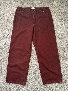 UNIVERSAL THREAD rust wide-leg pants size 16